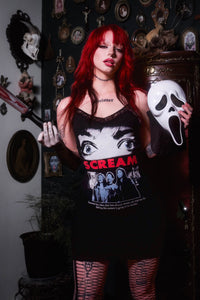 Scream Lace Strap Dress
