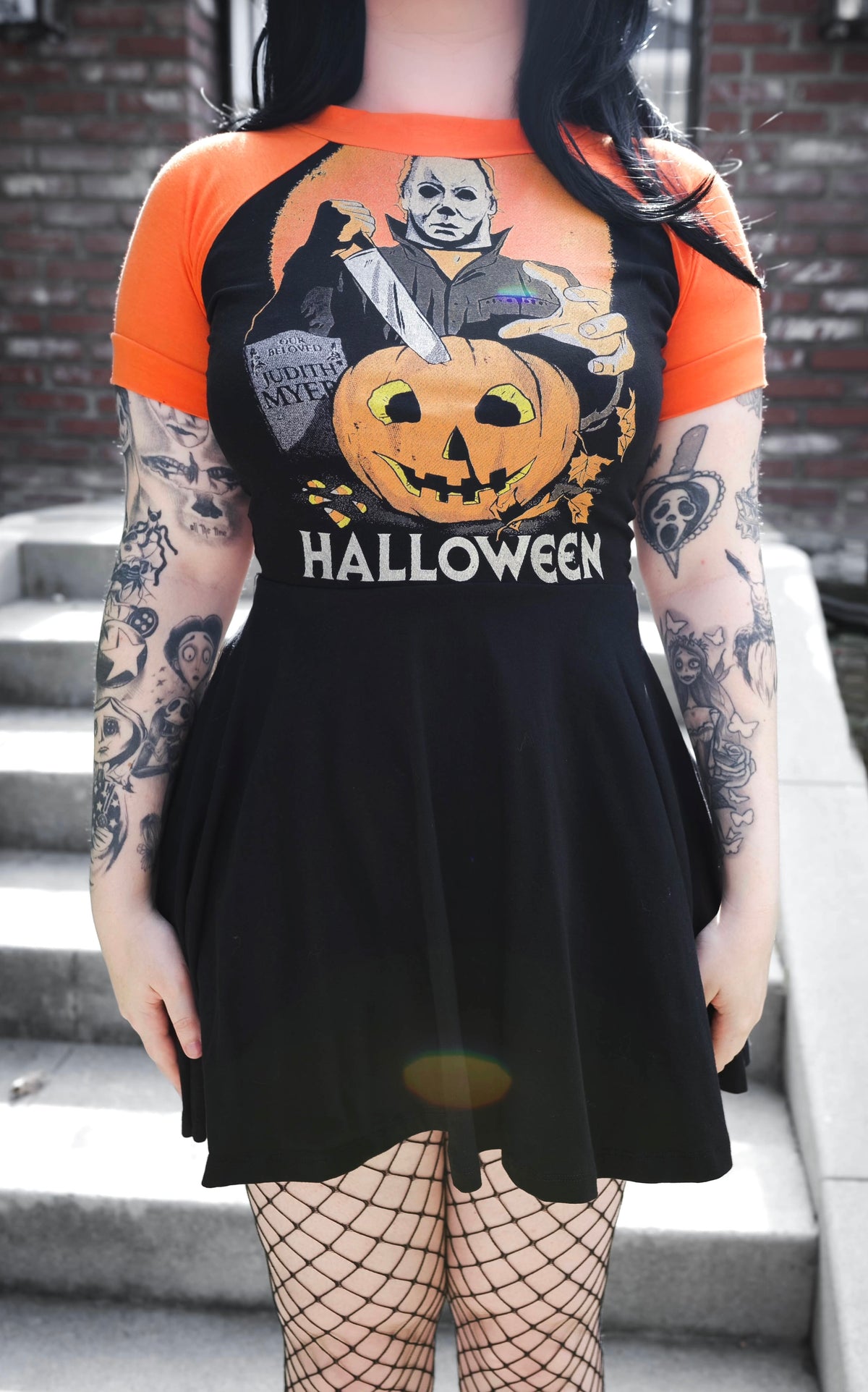 Halloween Baby Doll Dress