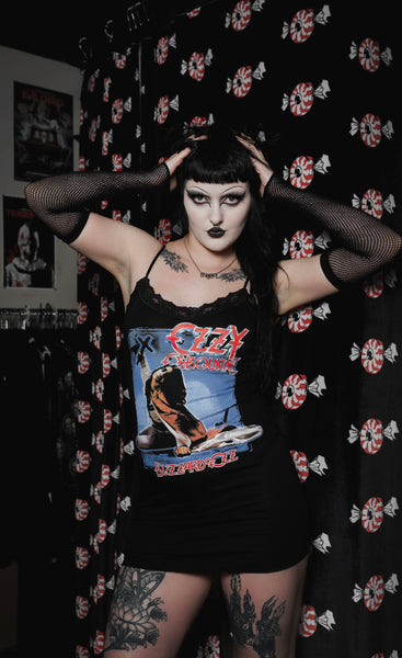 Ozzy (Blizzard of Ozz) Lace Strap Dress