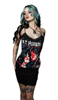 My Chemical Romance Lace Strap Dress