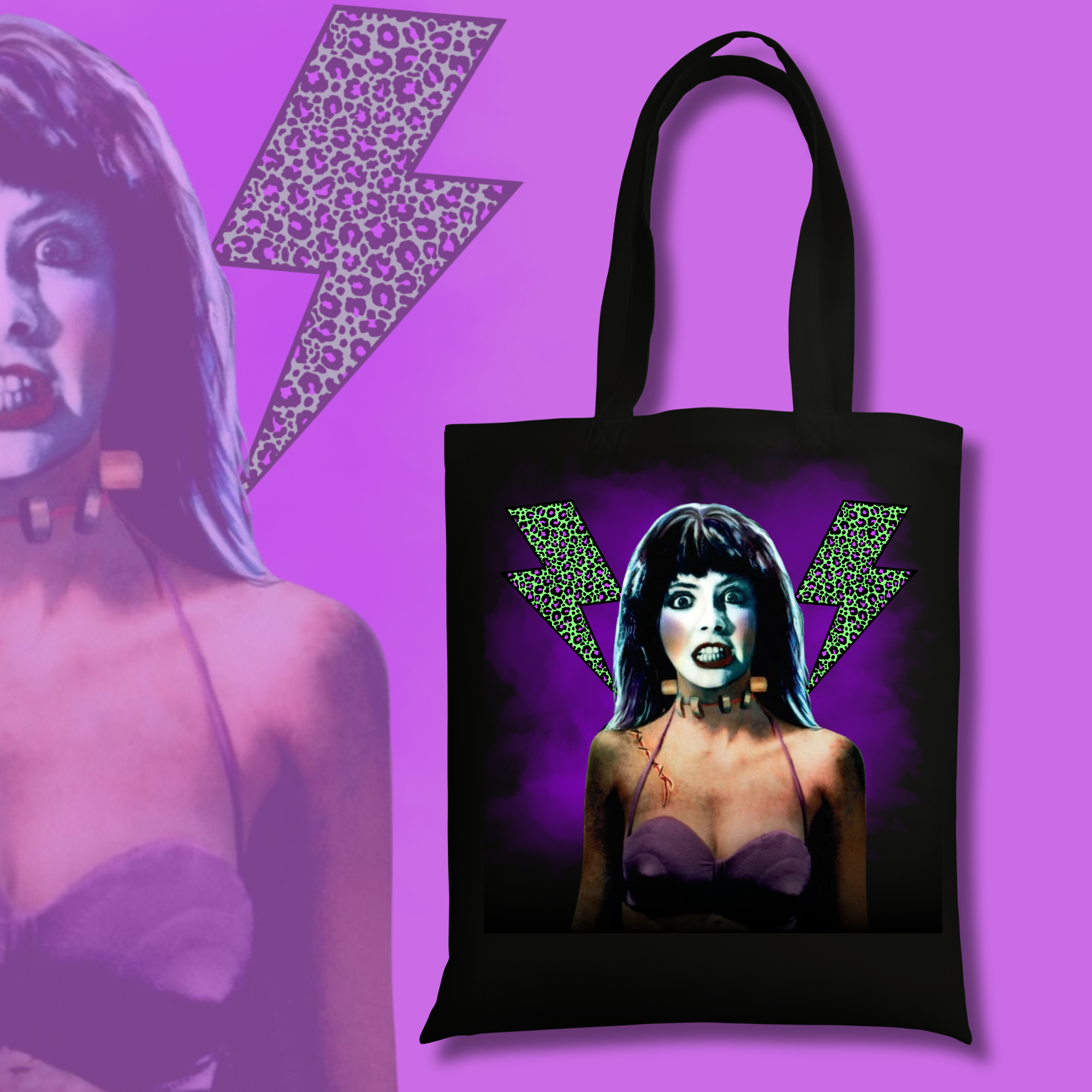 Voltage Vixen Tote (Ships from Glamgoria)(U.S. ONLY)