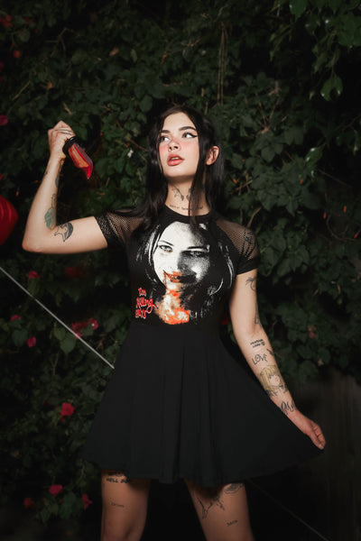 Jennifer's Body Fishnet Baby Doll Dress