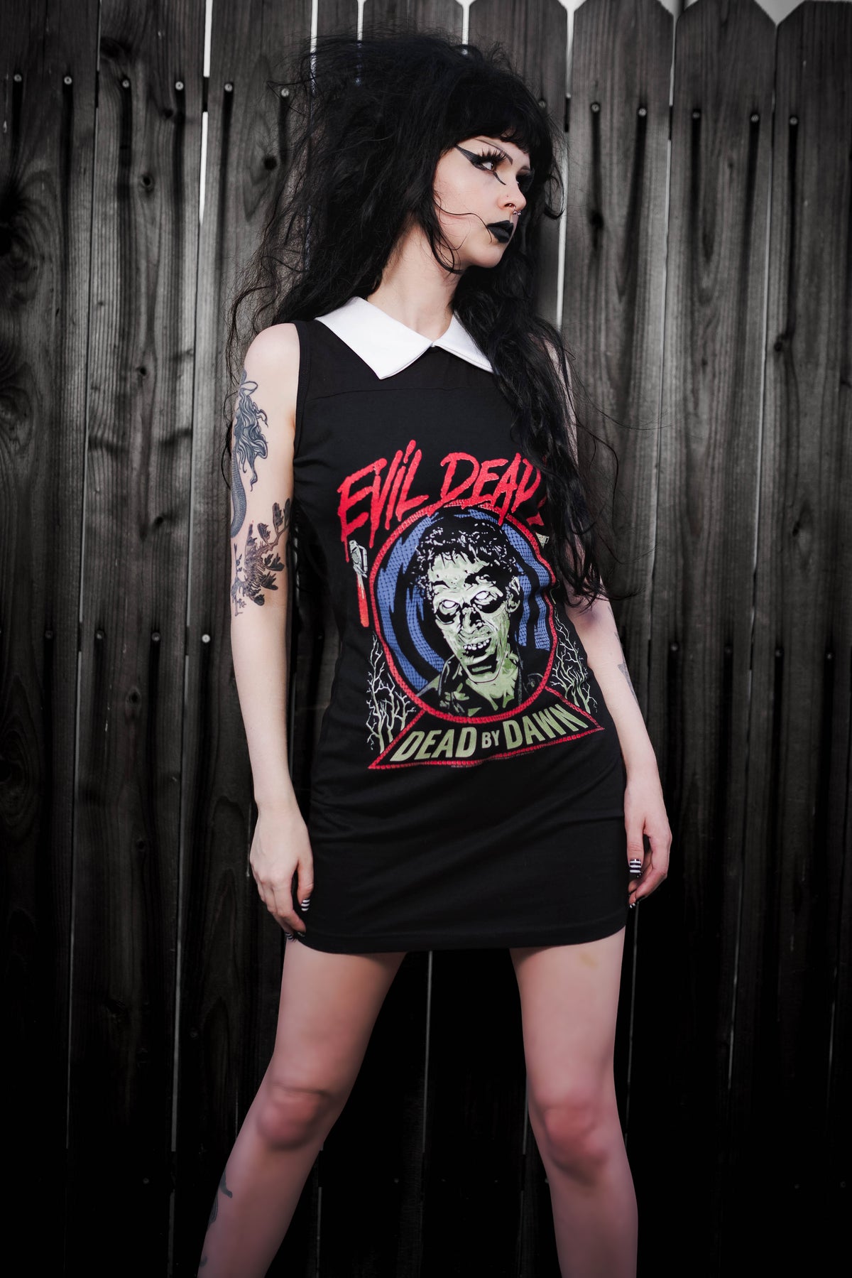 Evil Dead Collar Dress