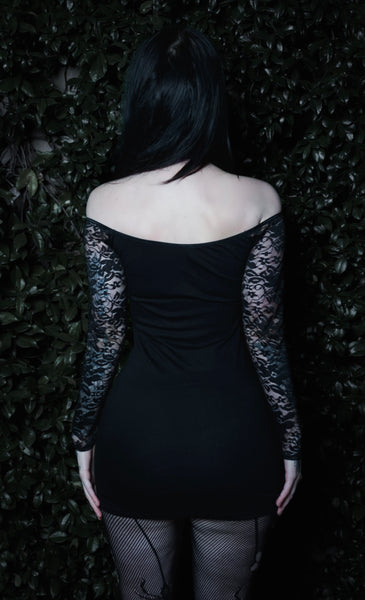 Dracula Lucy Off-Shoulder Lace Dress