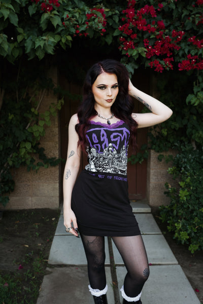 AFI Lace Strap Dress