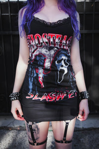 Ghostface Lace Strap Dress