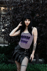 Horror Whore Ribbed Tank