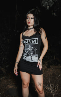 NIN Lace Strap Dress