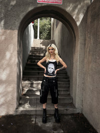 I am Pain Lace Ribbed Tank (Limited edition)
