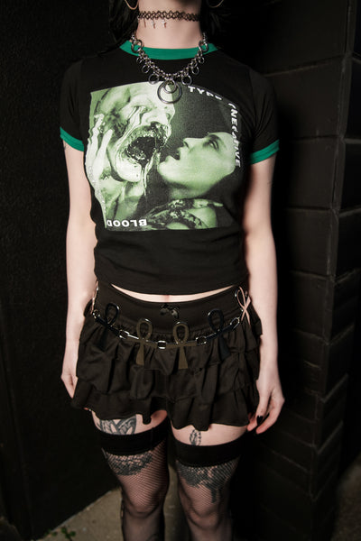 Bloody Kisses Ringer Tee