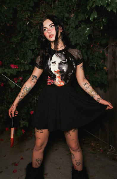 Jennifer's Body Fishnet Baby Doll Dress