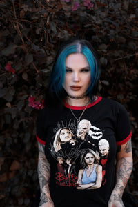 Buffy & Spike Ringer Tee