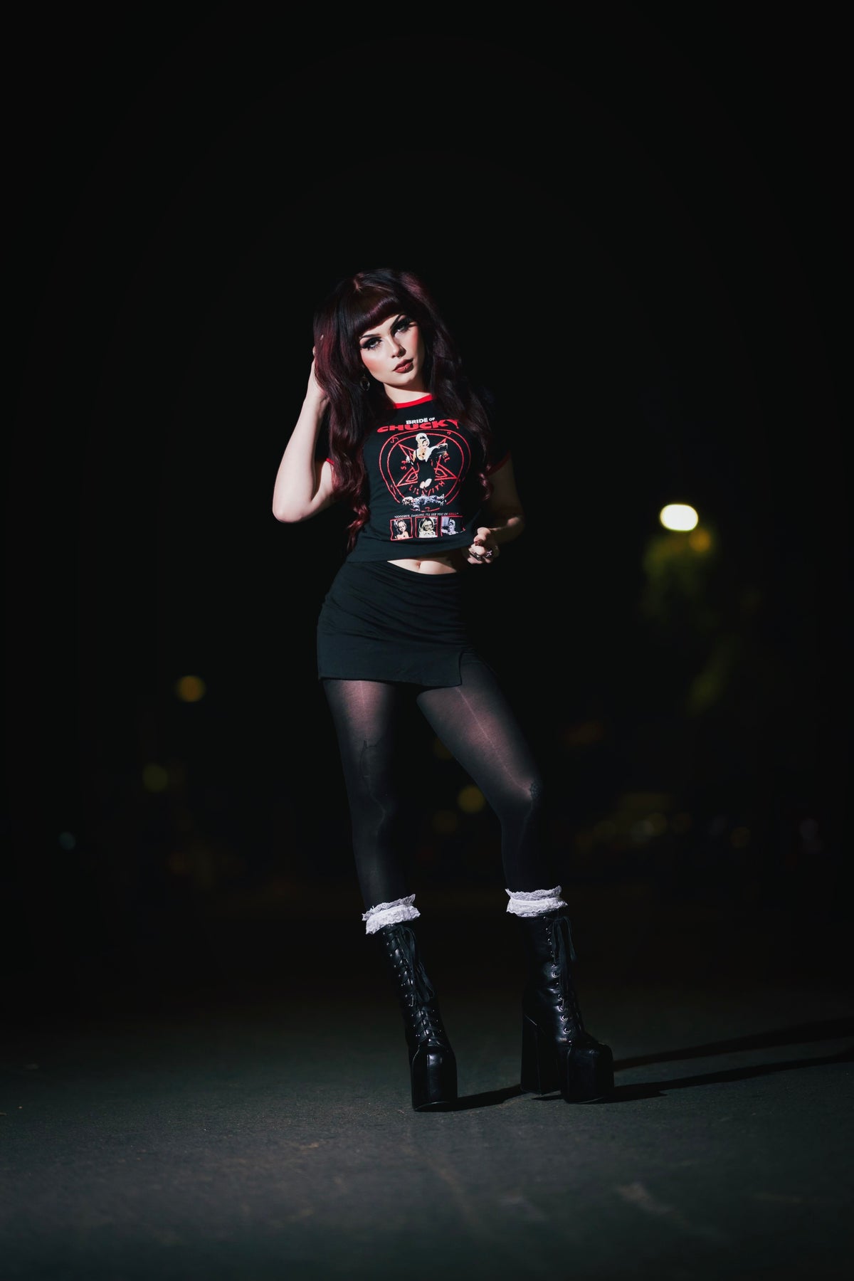 Bride of Chucky Ringer Tee