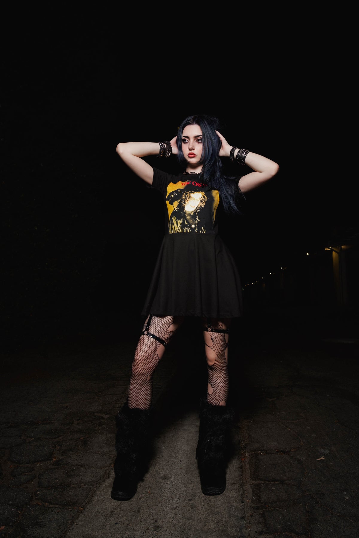 The Crow Baby Doll Dress (Black)