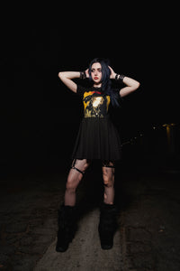 The Crow Baby Doll Dress (Black)