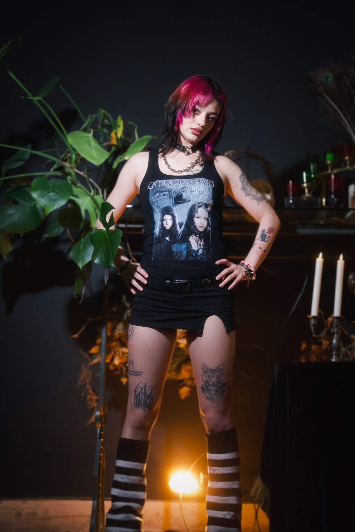 Ginger Snaps Ribbed Tank Top