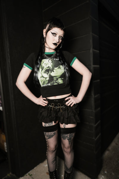Bloody Kisses Ringer Tee