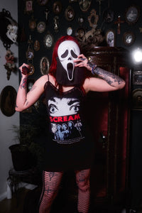 Scream Lace Strap Dress
