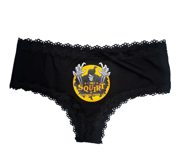 Squirt for Halloween Lace Underwear