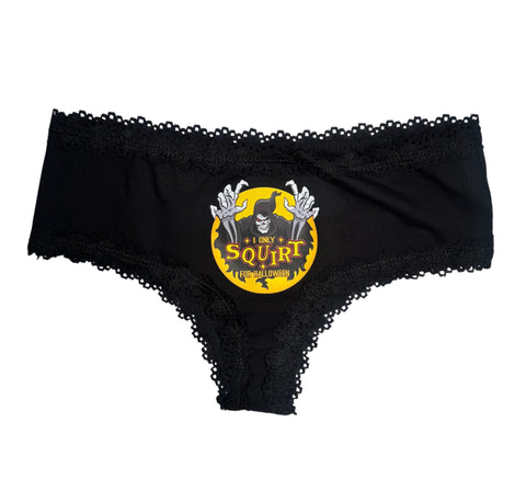 Squirt for Halloween Lace Underwear
