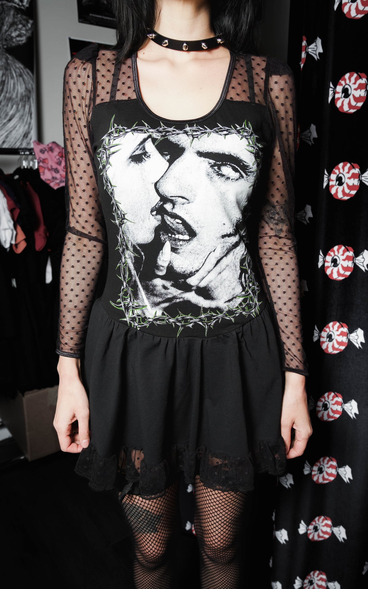 Peter Steele Ballerina Mesh Dress (Do anything)