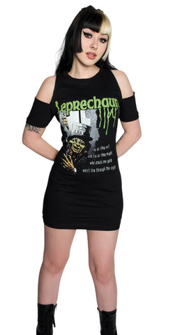 Leprechaun Shoulder-Cut Dress
