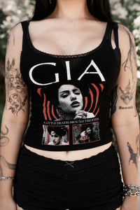 Gia Ribbed Lace Tank