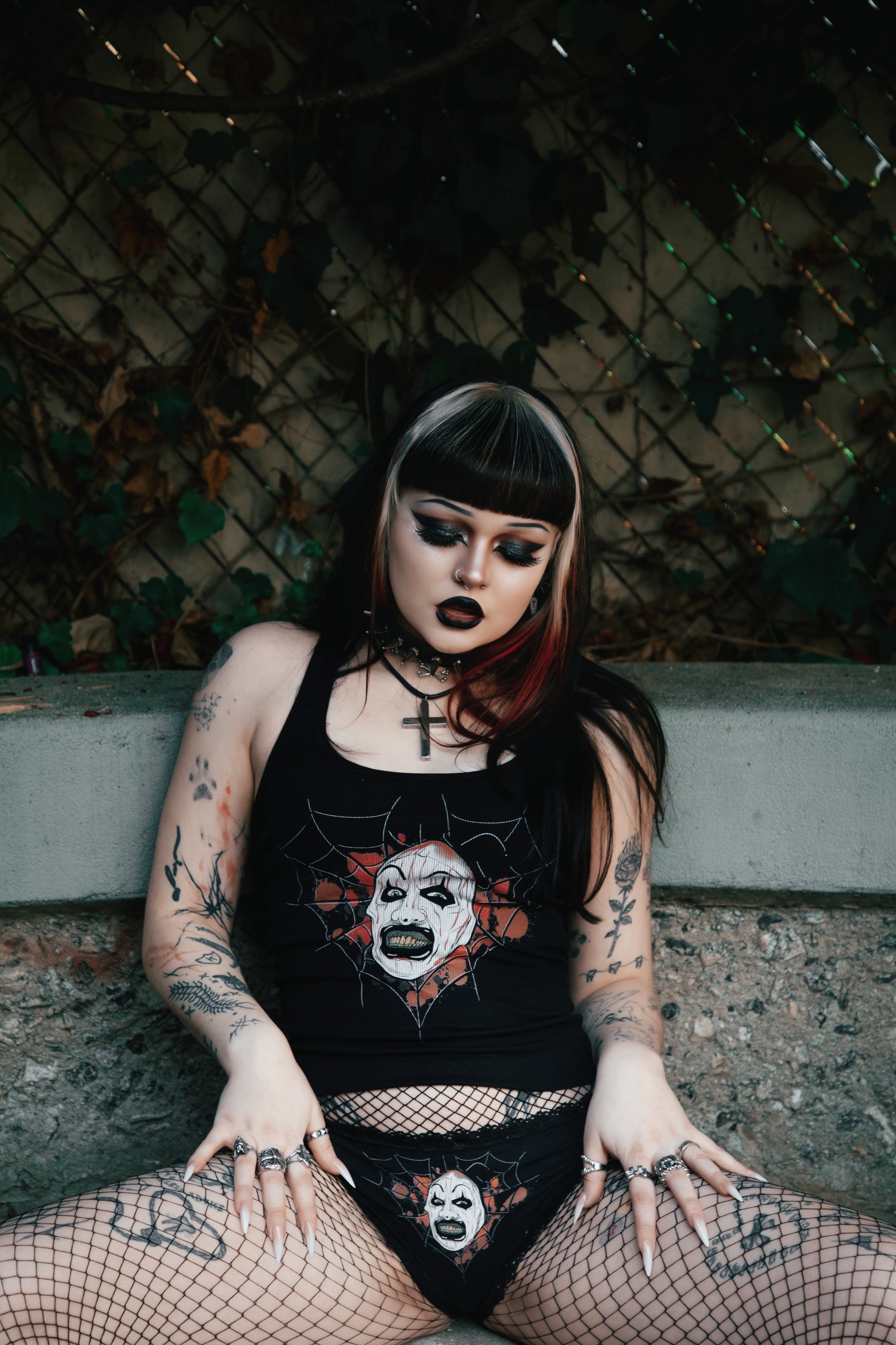 Art The Clown Lace Underwear