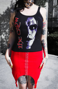 Can't rain all the time Ribbed Lace Tank (Limited edition)