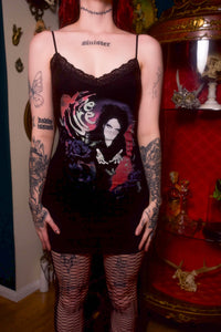 The Cure Lace Strap Dress