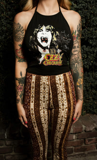 Ozzy Osbourne Halter Top (Limited edition)(Close up)