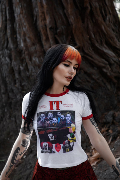 We all float Ringer Tee