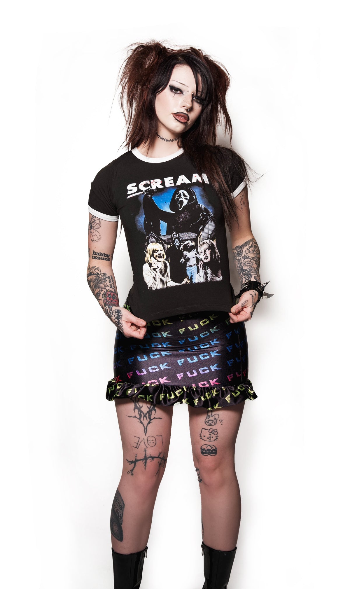Scream Ringer Tee