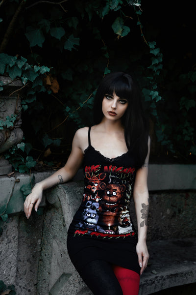Five Nights at Freddy's Lace Strap Dress