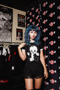 Art The Clown Kewpie Ringer Tee
