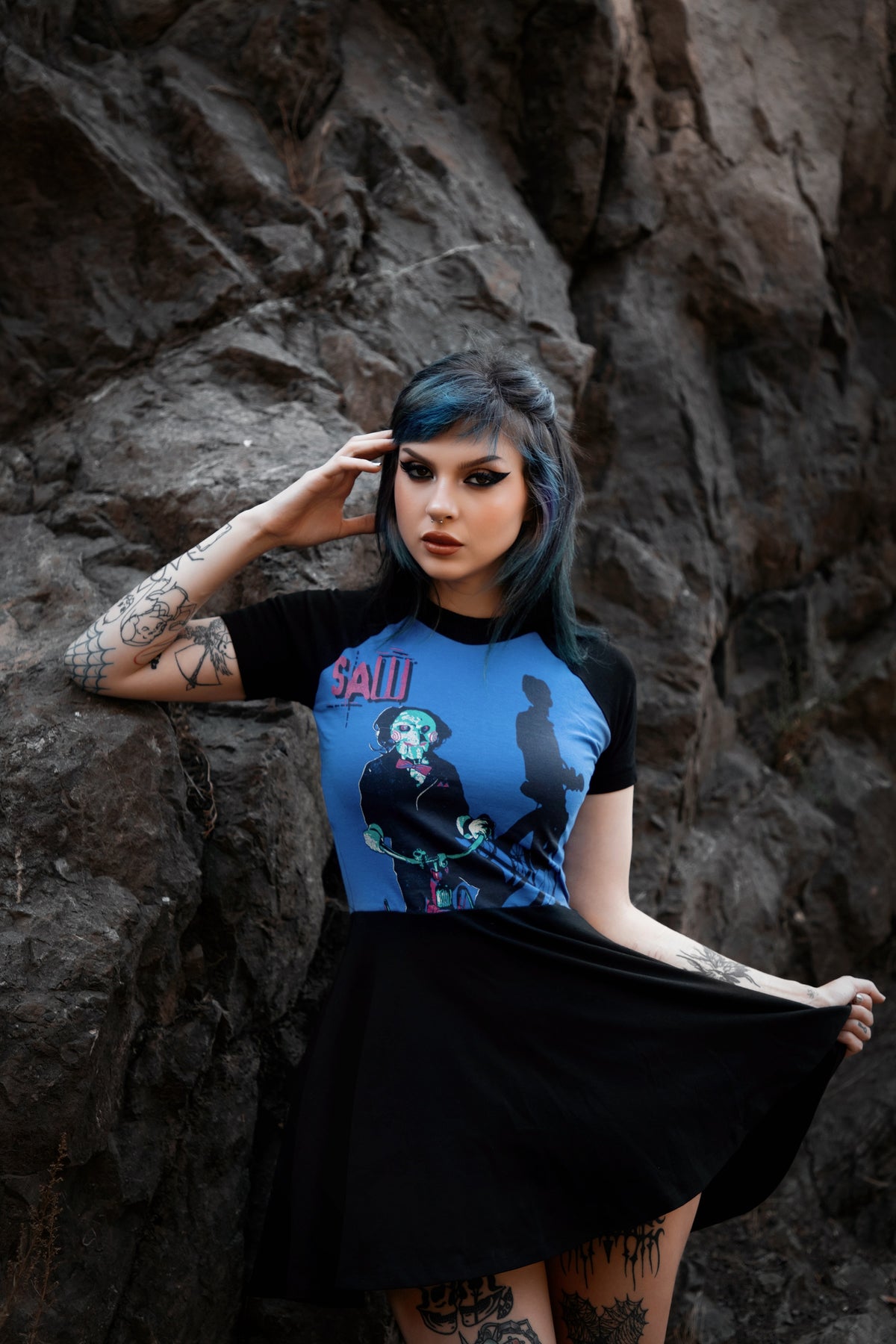 Saw Baby Doll Dress