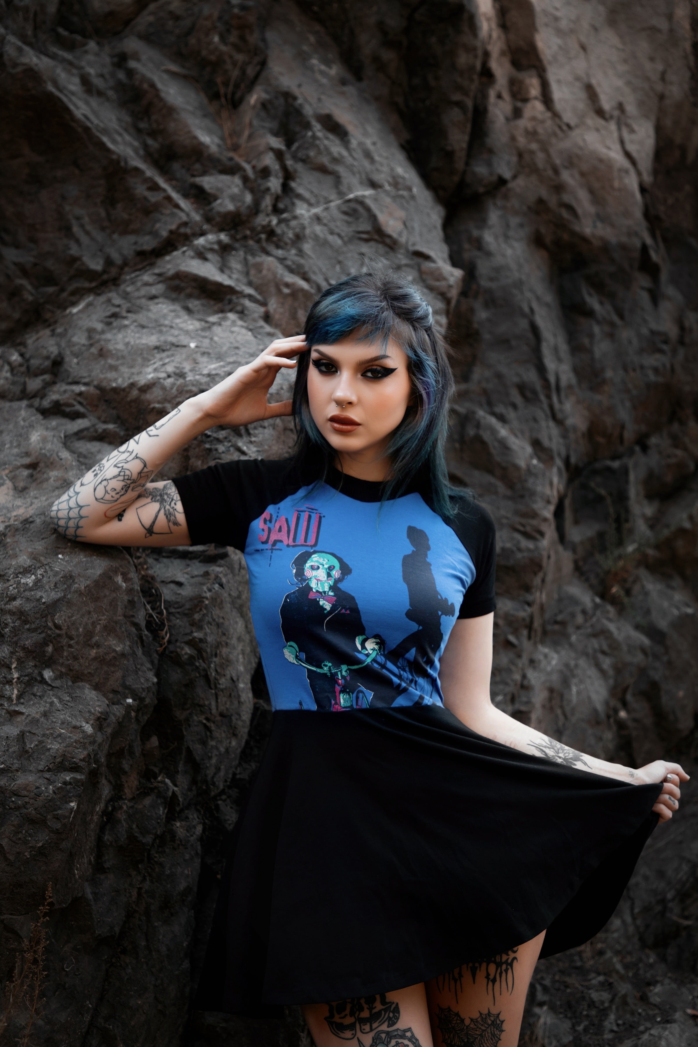 Saw Baby Doll Dress