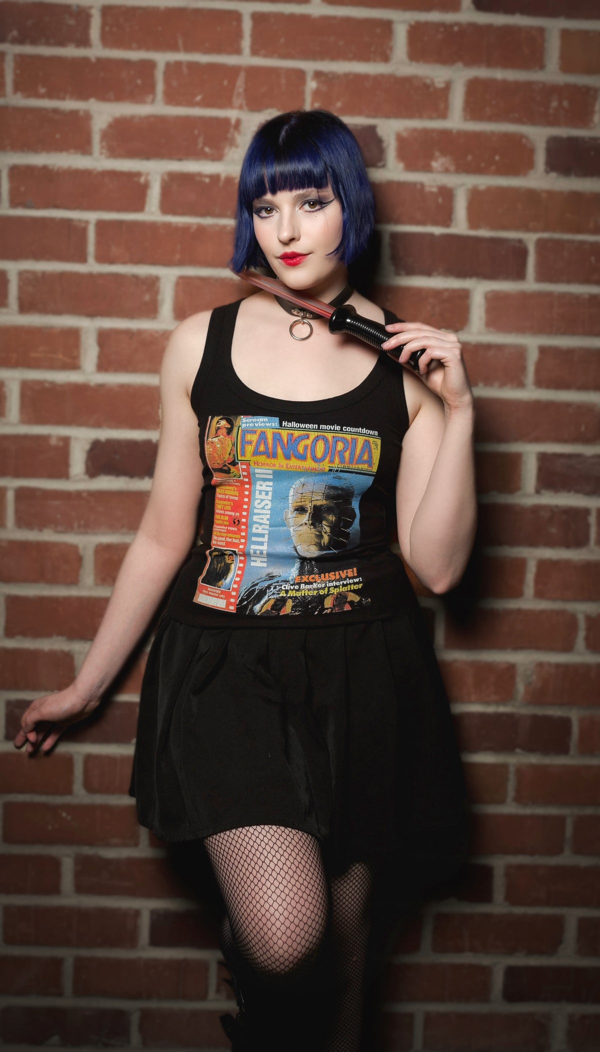 Pinhead X Fangoria Ribbed Tank Top