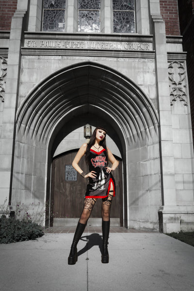 Cannibal Corpse Mini Slip Dress