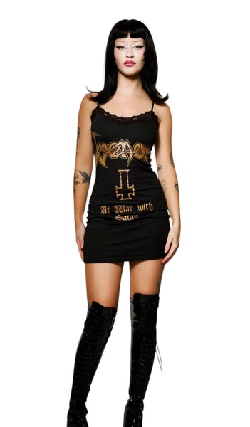 Venom Lace Strap Dress