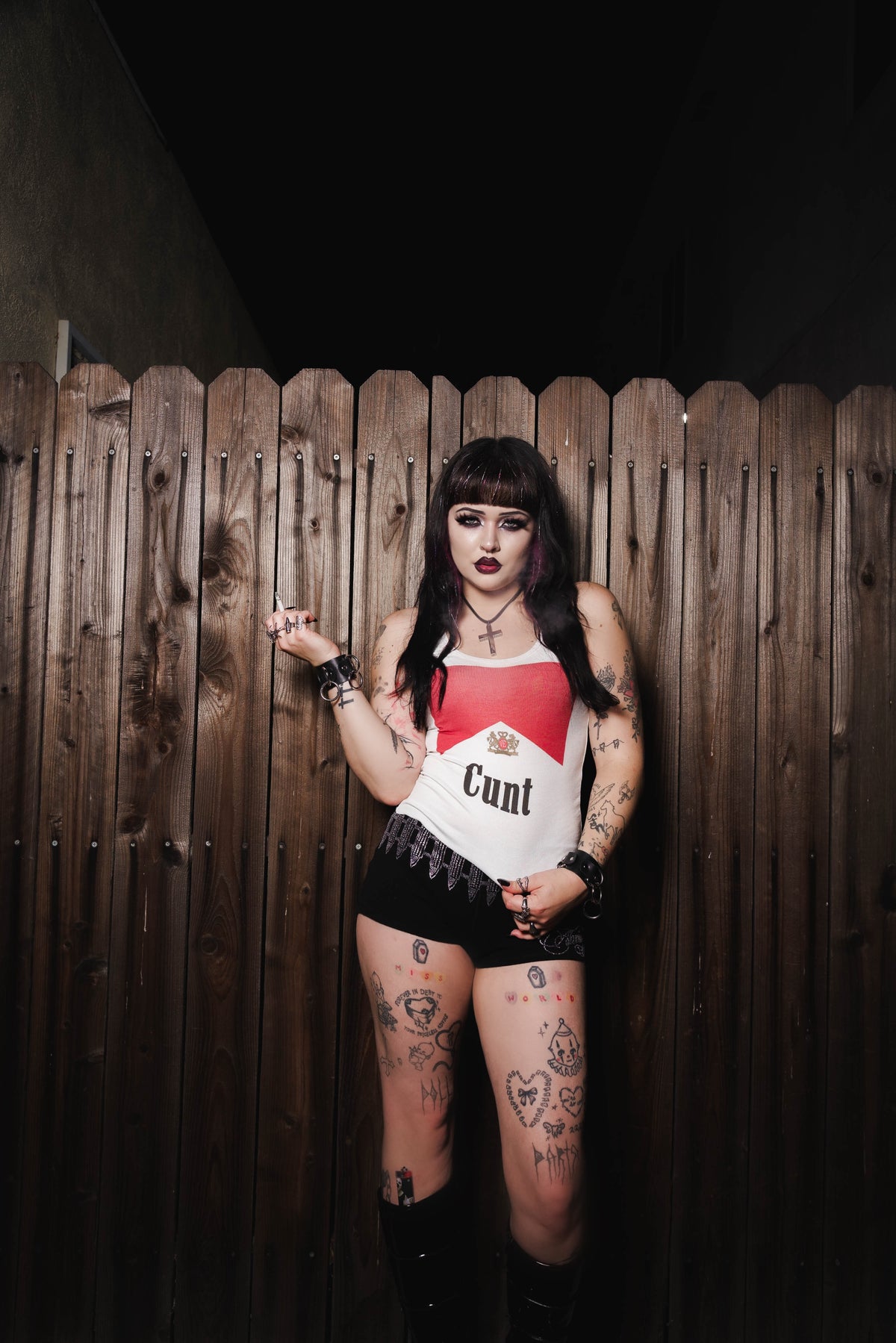 C*NT Ribbed Tank Top