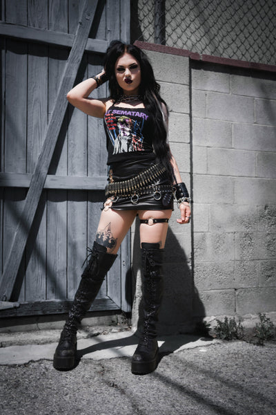 Pet Sematary Cropped Lace Tank