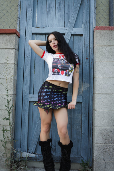 We all float Ringer Tee