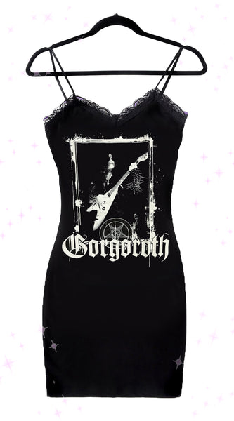 Gorgoroth Lace Strap Dress