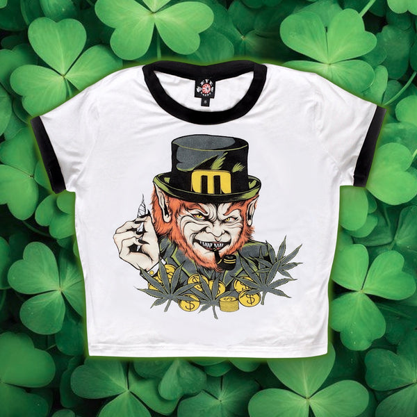 The Leprechaun Ringer Tee
