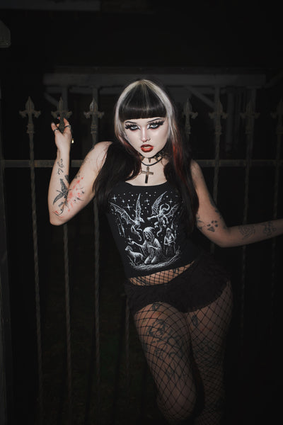 Dark Wizard Ribbed Tank Top