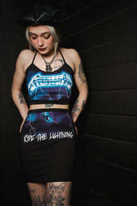 Two Piece Metallica Dress