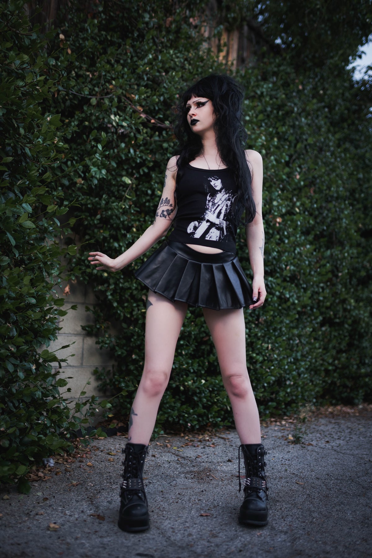 Siouxsie Ribbed Tank Top