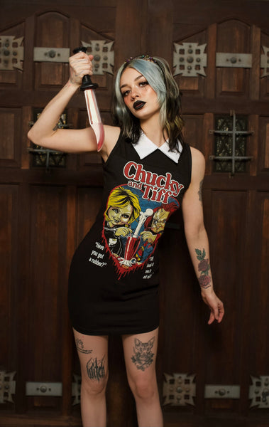 Chucky and Tiffany Collar Dress