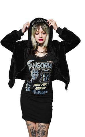 Hellraiser X Fangoria Magazine Cover Lace Strap Dress